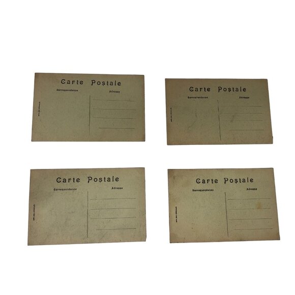 Paris 4 Postcards Notre-Dame Gare Du Nord Le Petit Palais & Chambre Des Députés - Picture 6 of 16